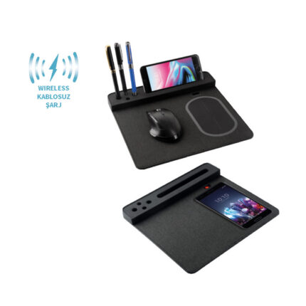 PPUÖ7137 - SOLO MOUSE PAD WİRELESS ŞARJ CİHAZI