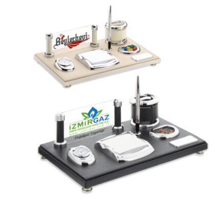 PPMS3558 - BİRO DERİ MASA SETİ